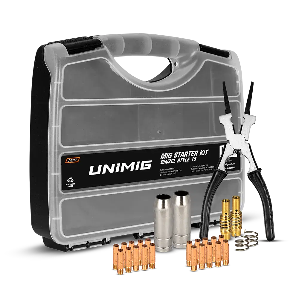Binzel 15 Style MIG Torch Consumables Starter Kit