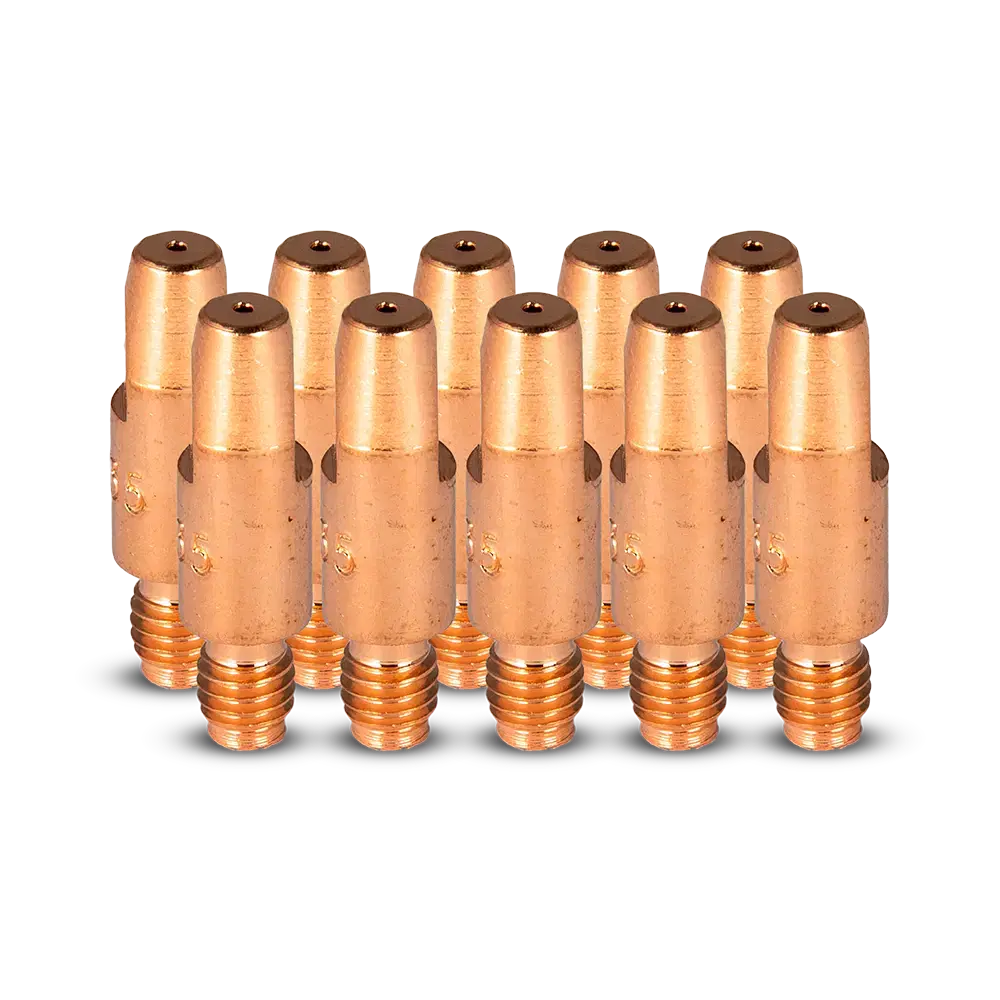 Binzel Style M6x8mm Aluminium Contact Tips