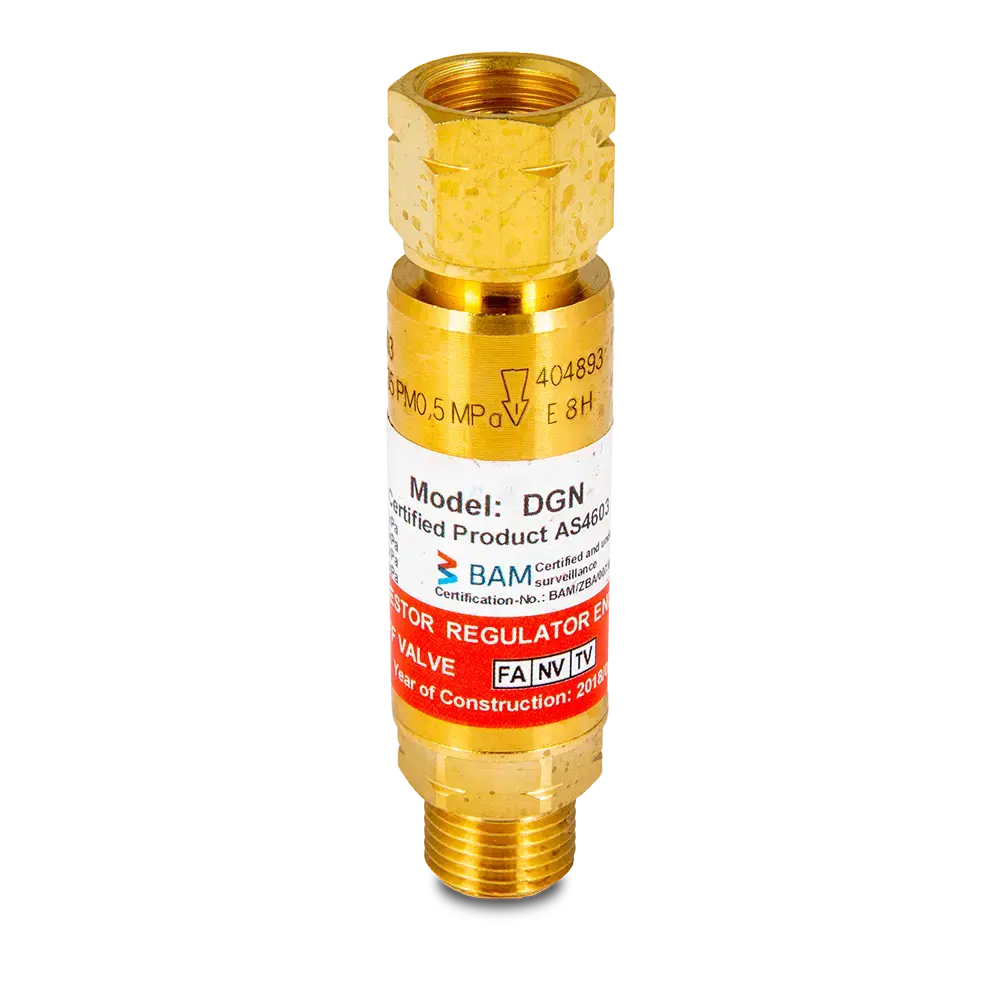 Acetylene Flashback Arrestor - Regulator Mount