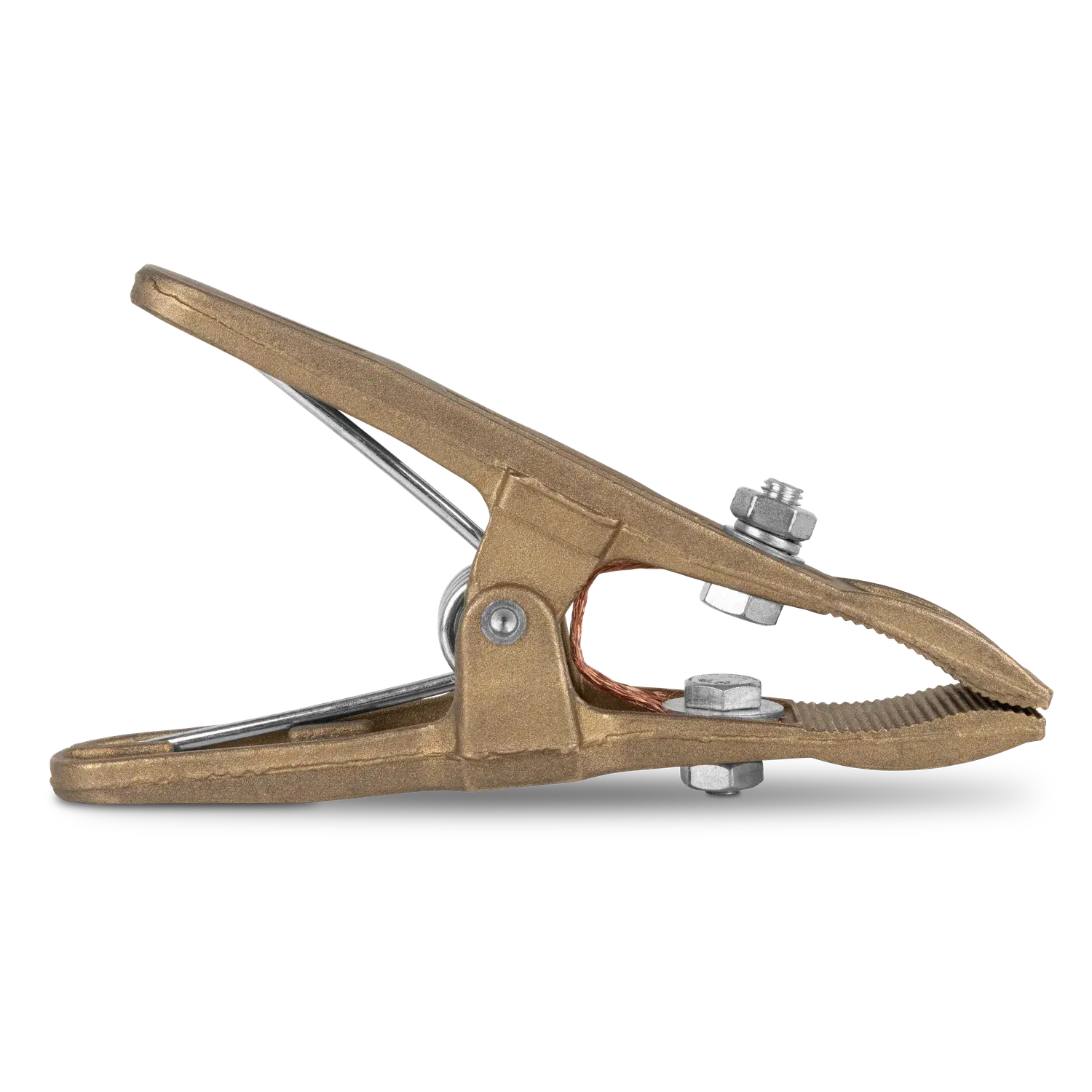 500A Brass Earth Clamp 