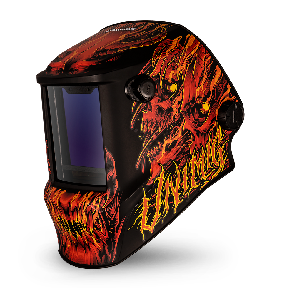 Professional Series Welding Helmet Demon UNIMIG Welding Supplies